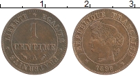Продать Монеты Франция 1 сентим 1895 Медь