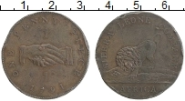 Продать Монеты Сьерра-Леоне 1 пенни 1791 Медь