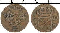 Продать Монеты Швеция 1 эре 1724 Медь