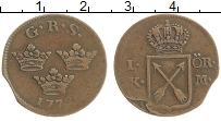 Продать Монеты Швеция 1 эре 1772 Медь