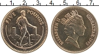 Продать Монеты Гибралтар 5 фунтов 1990 