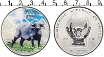 Продать Монеты Конго 240 франков 2008 Серебро