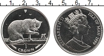 Продать Монеты Остров Мэн 1 крона 1999 Серебро
