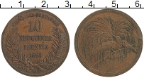 Продать Монеты Немецкая Новая Гвинея 10 пфеннигов 1894 Медь