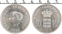 Продать Монеты Монако 10 франков 1966 Серебро