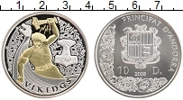 Продать Монеты Андорра 10 динерс 2008 Серебро