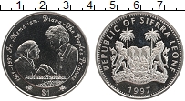 Продать Монеты Сьерра-Леоне 1 доллар 1997 Медно-никель