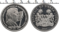 Продать Монеты Сьерра-Леоне 1 доллар 2004 Медно-никель