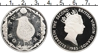 Продать Монеты Виргинские острова 20 долларов 1985 Серебро