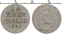 Продать Монеты Ганновер 1/24 талера 1842 Серебро