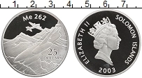 Продать Монеты Соломоновы острова 25 долларов 2003 Серебро