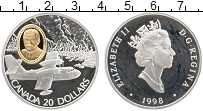 Продать Монеты Канада 20 долларов 1998 Серебро