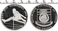 Продать Монеты Конго 500 франков 1991 Серебро