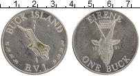 Продать Монеты Остров Бак 1 бак 1961 Медно-никель