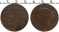 Продать Монеты Новая Скотия 1 пенни 1856 Медь