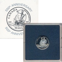 Продать Монеты Канада 10 центов 1997 Серебро