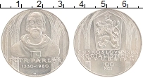 Продать Монеты Чехословакия 100 крон 1980 Серебро