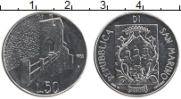 Продать Монеты Сан-Марино 50 лир 1985 Сталь