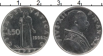 Продать Монеты Ватикан 50 лир 1956 Медно-никель