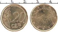 Продать Монеты Сан-Марино 20 евроцентов 2017 Латунь