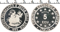 Продать Монеты Италия 5 экю 1993 Серебро