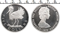 Продать Монеты Виргинские острова 5 долларов 1979 Серебро