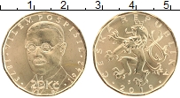 Продать Монеты Чехия 20 крон 2019 Латунь