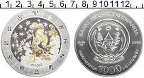 Продать Монеты Руанда 1000 франков 2009 Серебро