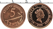 Продать Монеты Острова Питкэрн 5 центов 2009 Медь