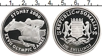 Продать Монеты Сомали 250 шиллингов 1999 Серебро