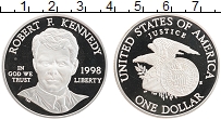 Продать Монеты США 1 доллар 1998 Серебро