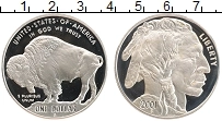Продать Монеты США 1 доллар 2001 Серебро