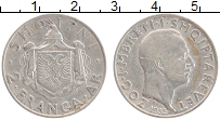 Продать Монеты Албания 2 франка 1933 Серебро