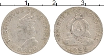 Продать Монеты Гондурас 20 сентаво 1952 Серебро