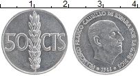 Продать Монеты Испания 50 сентим 1966 Алюминий