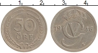 Продать Монеты Швеция 50 эре 1946 Медно-никель