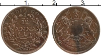 Продать Монеты Британская Индия 1/12 анны 1835 Медь