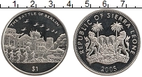 Продать Монеты Сьерра-Леоне 1 доллар 2005 Медно-никель