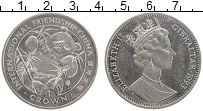 Продать Монеты Гибралтар 1 крона 1993 Медно-никель