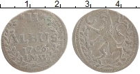 Продать Монеты Пфальц 2 альбуса 1706 Серебро