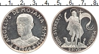 Продать Монеты Мальтийский орден 2 скуди 1966 Серебро