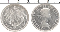 Продать Монеты Канада 50 центов 1958 Серебро