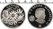 Продать Монеты Канада 20 долларов 2007 Серебро