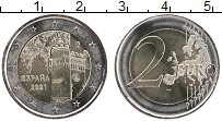 Продать Монеты Испания 2 евро 2021 Биметалл