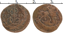 Продать Монеты 1762 – 1796 Екатерина II 1 полушка 1769 Медь