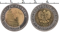 Продать Монеты Польша 5 злотых 2015 Биметалл