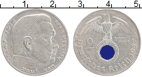 Продать Монеты Третий Рейх 2 марки 1937 Серебро