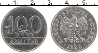 Продать Монеты Польша 100 злотых 1990 Медно-никель