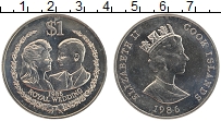 Продать Монеты Острова Кука 1 доллар 1986 Медно-никель