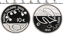 Продать Монеты Финляндия 10 евро 2005 Серебро